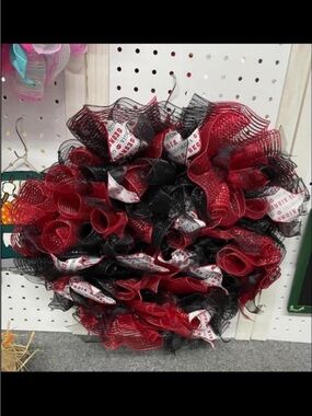 Georgia Mesh Wreath
